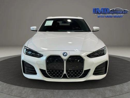 Mineral White Metallic 2023 BMW i4 Gran Coupe eDrive40