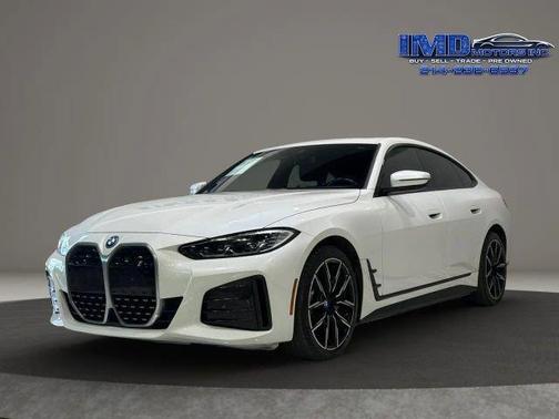Mineral White Metallic 2023 BMW i4 Gran Coupe eDrive40