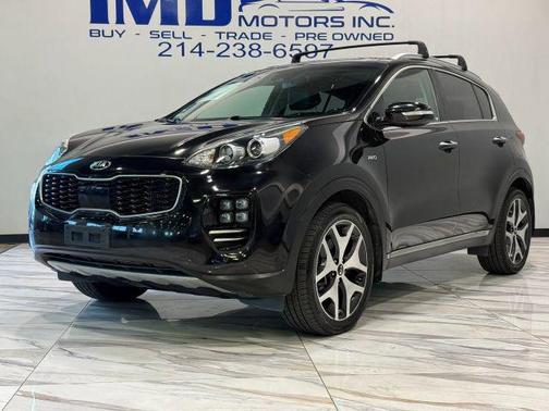 Black Cherry 2017 Kia Sportage SX Turbo