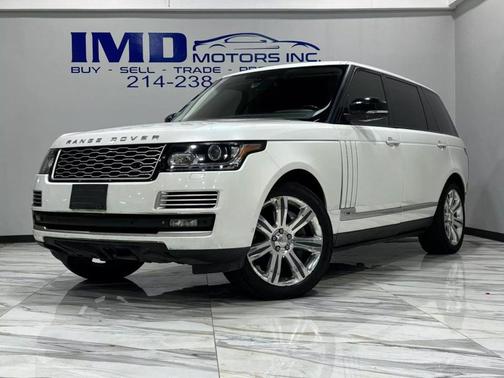 2015 Land Rover Range Rover 5.0L Supercharged Autobiography Black