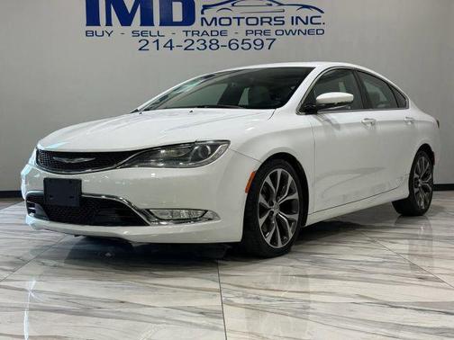 Bright White Clearcoat 2015 Chrysler 200 C