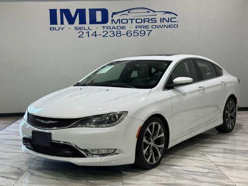 Bright White Clearcoat 2015 Chrysler 200 C
