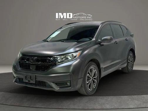 Gray Pearl 2021 Honda CR-V 2WD EX-L