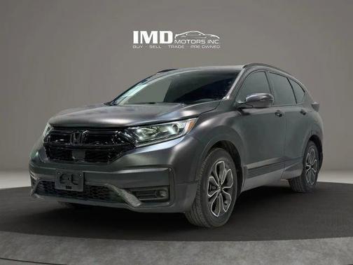 Gray Pearl 2021 Honda CR-V 2WD EX-L