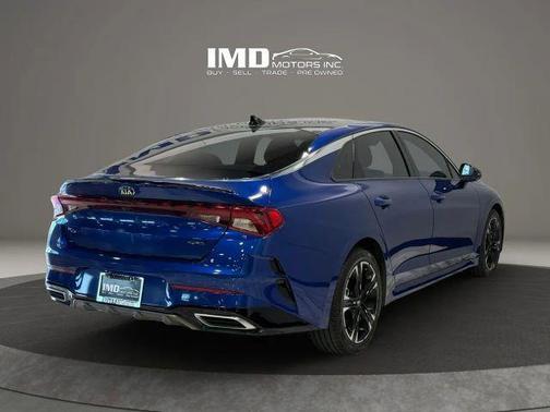 Sapphire Blue 2021 Kia K5 GT-Line