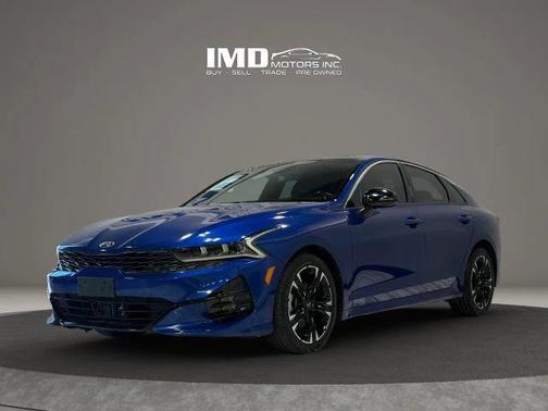 Sapphire Blue 2021 Kia K5 GT-Line