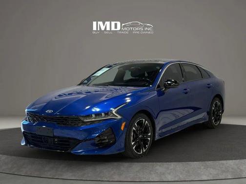 Sapphire Blue 2021 Kia K5 GT-Line