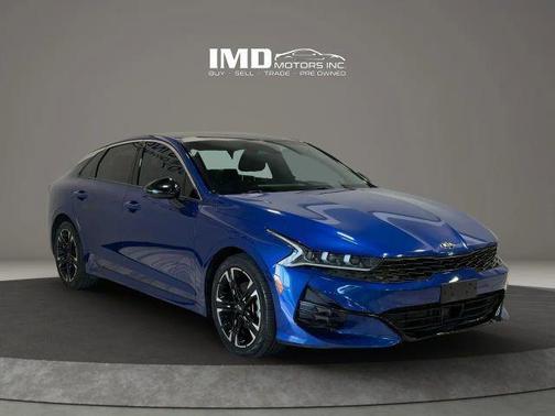 Sapphire Blue 2021 Kia K5 GT-Line