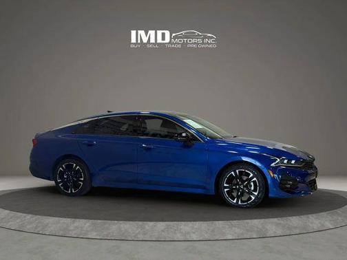 Sapphire Blue 2021 Kia K5 GT-Line