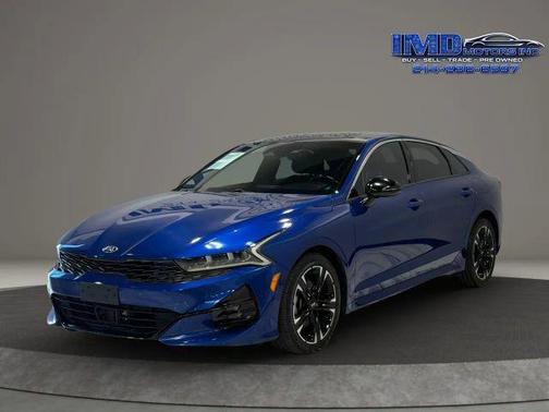 Sapphire Blue 2021 Kia K5 GT-Line
