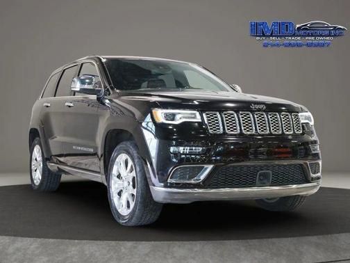 Diamond Black Crystal Pearlcoat 2021 Jeep Grand Cherokee Summit