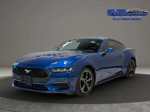 Atlas Blue Metallic 2024 Ford Mustang EcoBoost