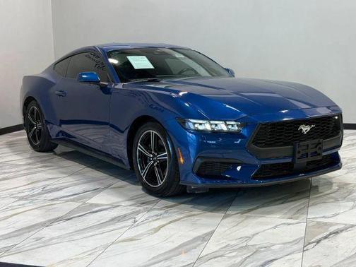 Atlas Blue Metallic 2024 Ford Mustang EcoBoost