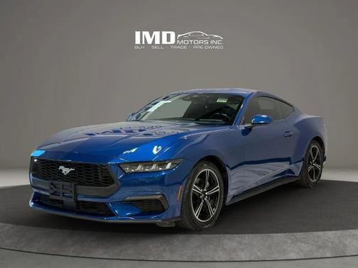 Atlas Blue Metallic 2024 Ford Mustang EcoBoost