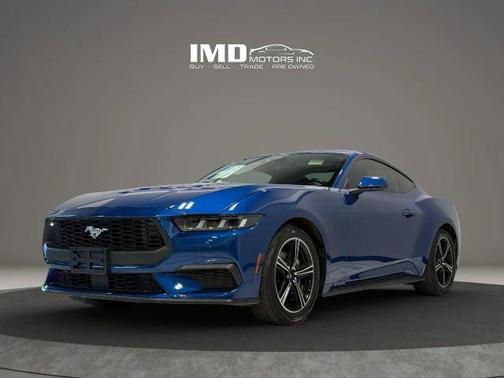 Atlas Blue Metallic 2024 Ford Mustang EcoBoost
