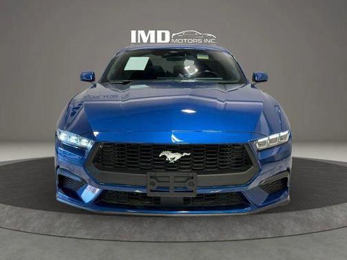 Atlas Blue Metallic 2024 Ford Mustang EcoBoost