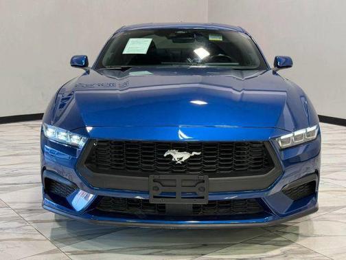 Atlas Blue Metallic 2024 Ford Mustang EcoBoost