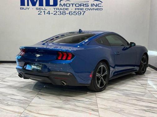 Atlas Blue Metallic 2024 Ford Mustang EcoBoost