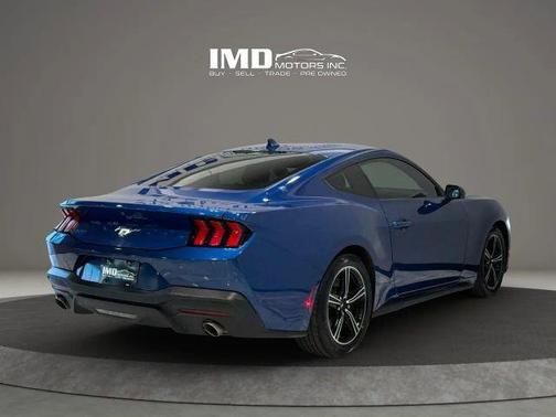 Atlas Blue Metallic 2024 Ford Mustang EcoBoost