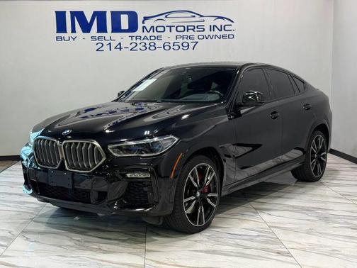 Black Sapphire Metallic 2021 BMW X6 M50i