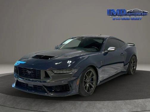 Blue 2025 Ford Mustang Dark Horse Fastback