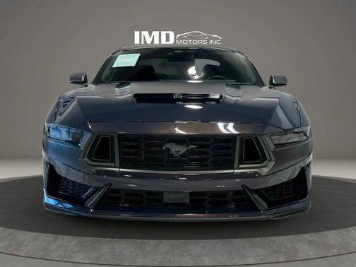 Blue 2025 Ford Mustang Dark Horse Fastback