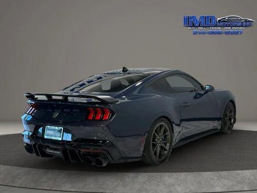Blue 2025 Ford Mustang Dark Horse Fastback