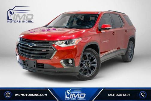 Cajun Red Tintcoat 2020 Chevrolet Traverse RS