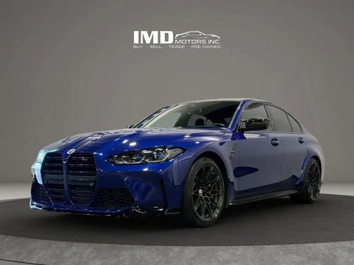 Portimao Blue Metallic 2023 BMW M3 Competition xDrive