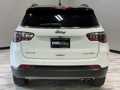 Bright White Clearcoat 2022 Jeep Compass Limited