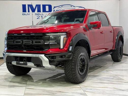 Rapid Red Metallic Tinted Clearcoat 2025 Ford F-150 Raptor