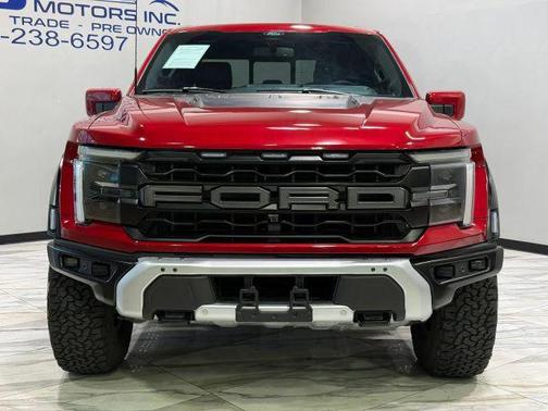 Rapid Red Metallic Tinted Clearcoat 2025 Ford F-150 Raptor