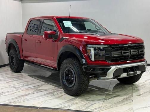 Rapid Red Metallic Tinted Clearcoat 2025 Ford F-150 Raptor