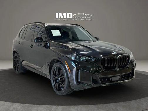 Black Sapphire Metallic 2024 BMW X5 M60i