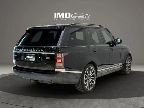 Santorini Black 2016 Land Rover Range Rover 5.0L Supercharged
