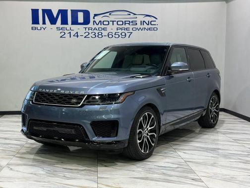 Blue Metallic 2019 Land Rover Range Rover Sport HSE