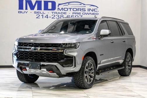 Satin Steel Metallic 2022 Chevrolet Tahoe Z71