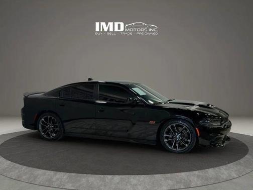 Pitch Black Clearcoat 2023 Dodge Charger R/T Scat Pack