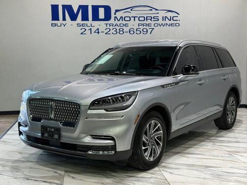 Silver Radiance Metallic Clearcoat 2023 Lincoln Aviator Standard