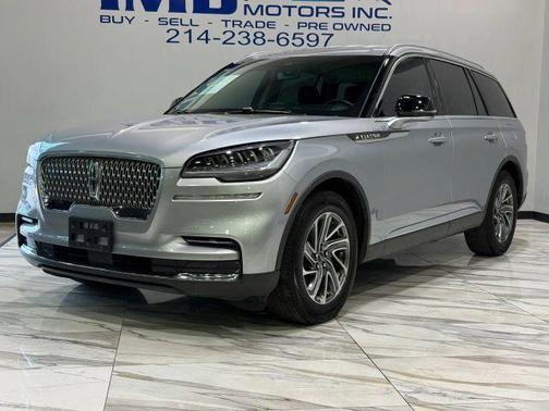 Silver Radiance Metallic Clearcoat 2023 Lincoln Aviator Standard