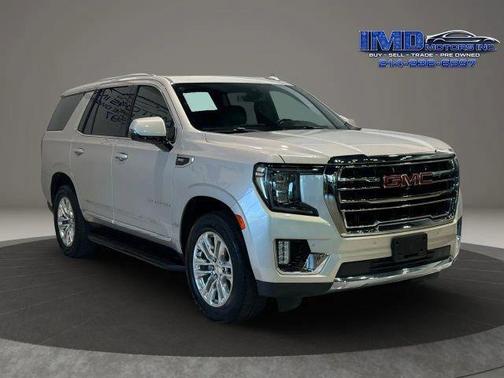 Pearl Beige Metallic 2021 GMC Yukon SLT