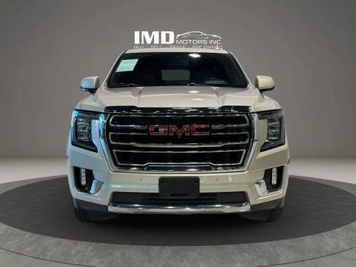 Pearl Beige Metallic 2021 GMC Yukon SLT