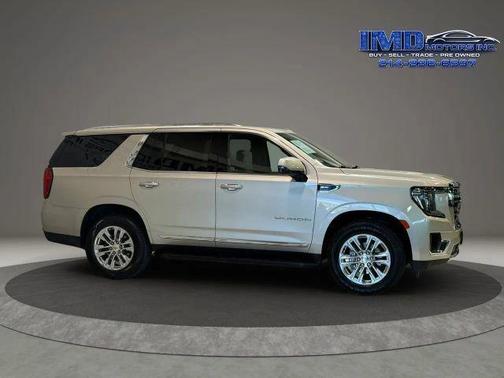 Pearl Beige Metallic 2021 GMC Yukon SLT
