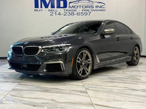 Dark Graphite Metallic 2019 BMW M550 i Xdrive