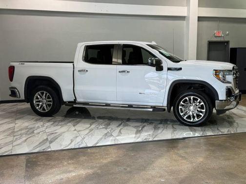 Summit White 2019 GMC Sierra 1500 SLT