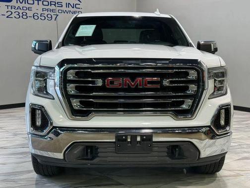Summit White 2019 GMC Sierra 1500 SLT