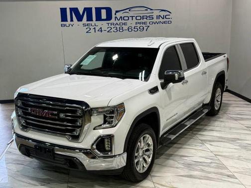 Summit White 2019 GMC Sierra 1500 SLT