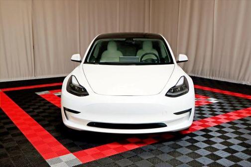 White 2021 Tesla Model 3 Long Range