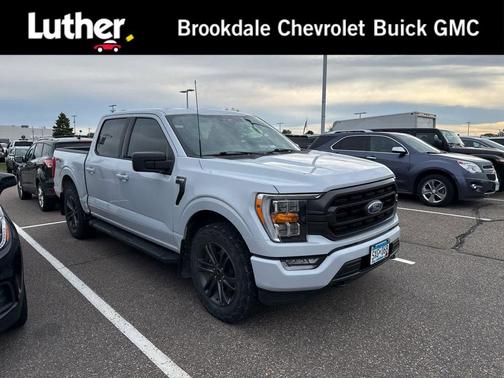 SPACE WHITE MET 2022 Ford F-150 XLT