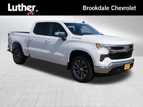 Summit White 2026 Chevrolet Silverado 1500 LT